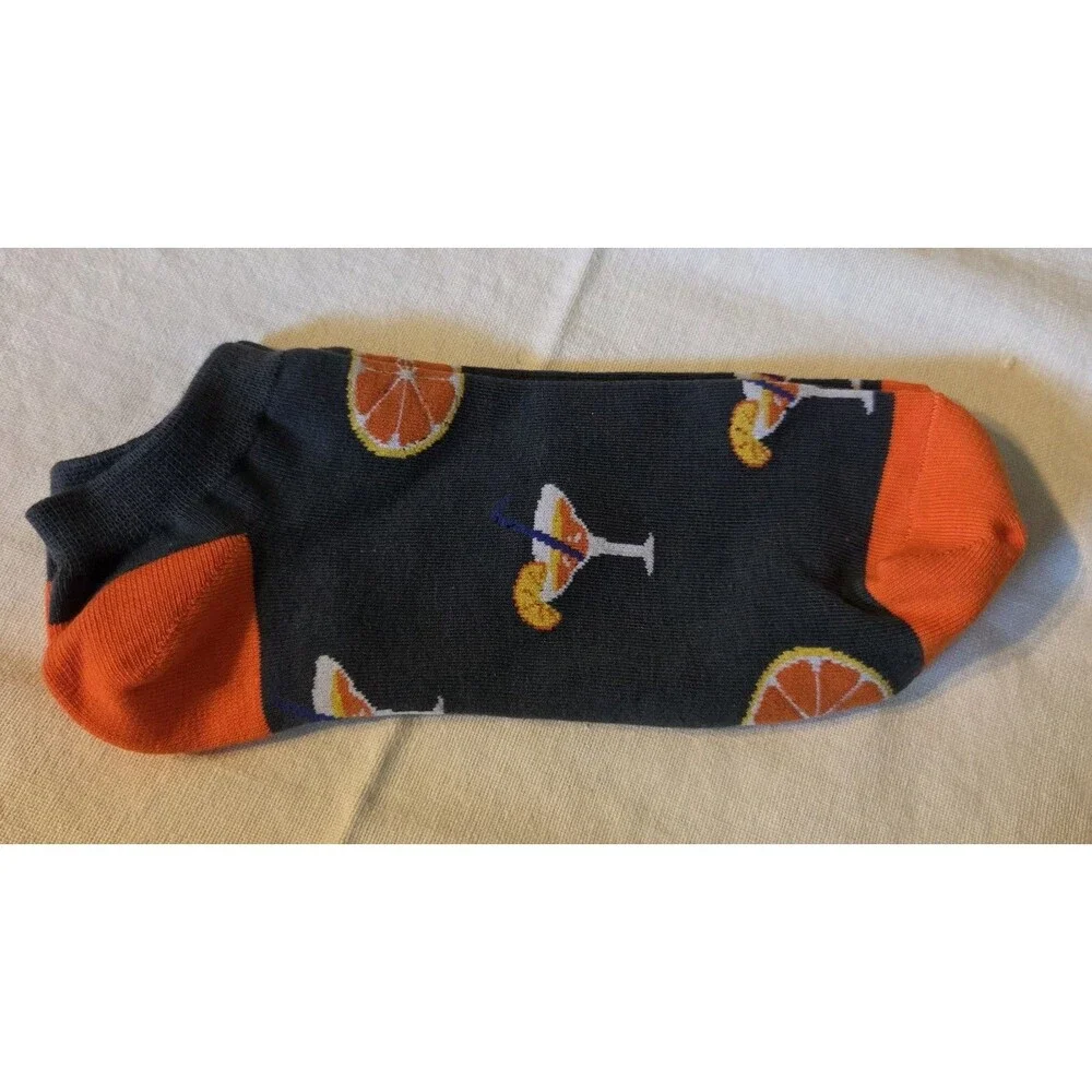 Men's Beer and Cocktail Low Cut Socks - Multicolor